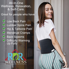 Total Relief Low Back, Abdomen, and Waist Far Infrared Heating Wrap