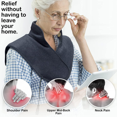 Total Relief Neck and Shoulder Far Infrared Heating Wrap