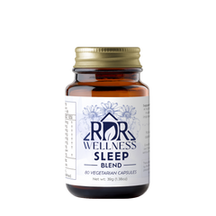 RDR Wellness  Sleep Herbal Capsule  80 count- Front of Bottle 